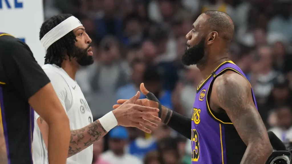 lionel hollins explains how lebron james made anthony davis a better player on the lakers