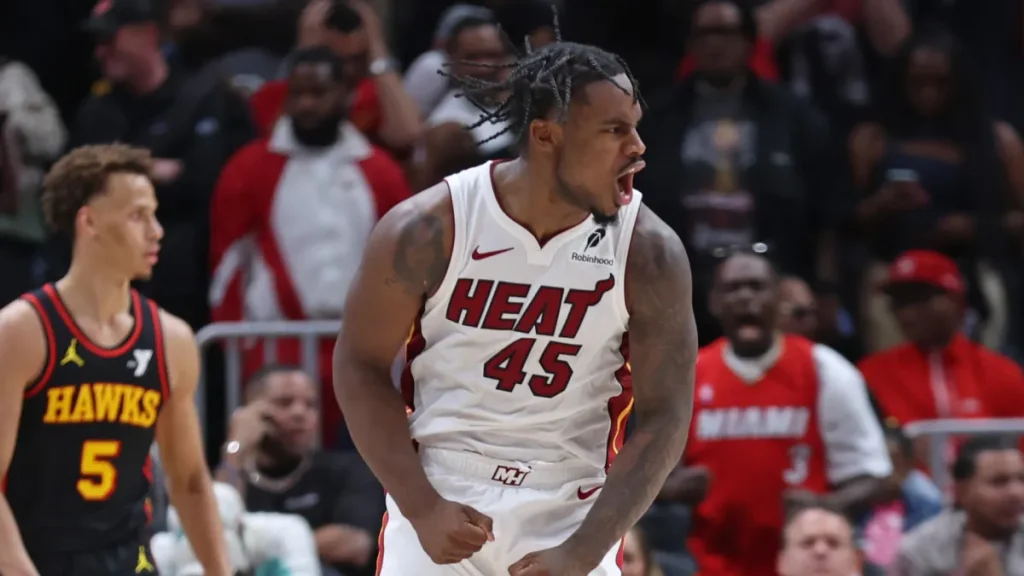 d'angelo russell points out how davion mitchell could break out for the heat