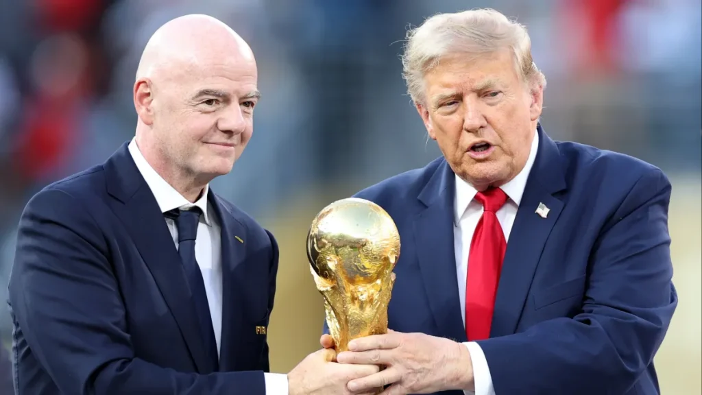 donald trump sends clear message to those supporting 'terrible' idea of replacing gianni infantino