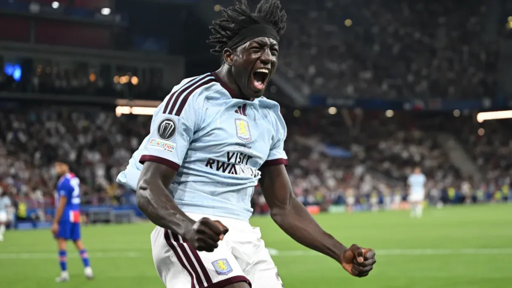 who is brian madjo? meet the aston villa teenager who became youngest goalscorer in uefa super cup history