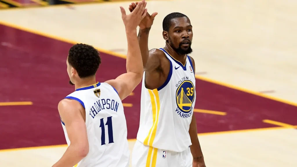 klay thompson hits back at kevin durant over 'never an mvp candidate' dig