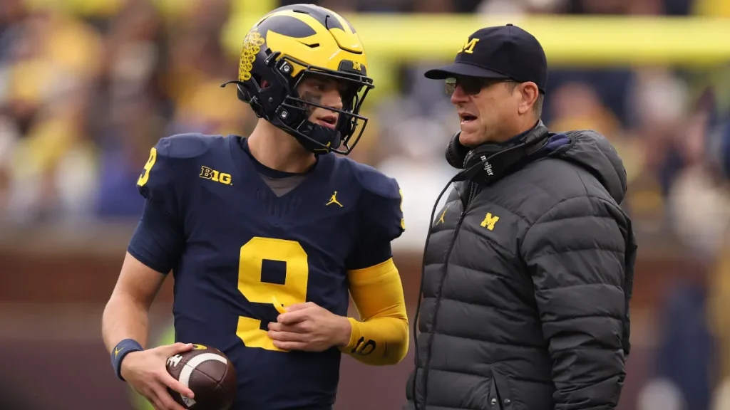 vikings trade proposal reunites j.j. mccarthy with jim harbaugh