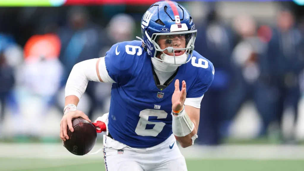 giants' brian burns names one big jaxson dart improvement that fans should look forward to