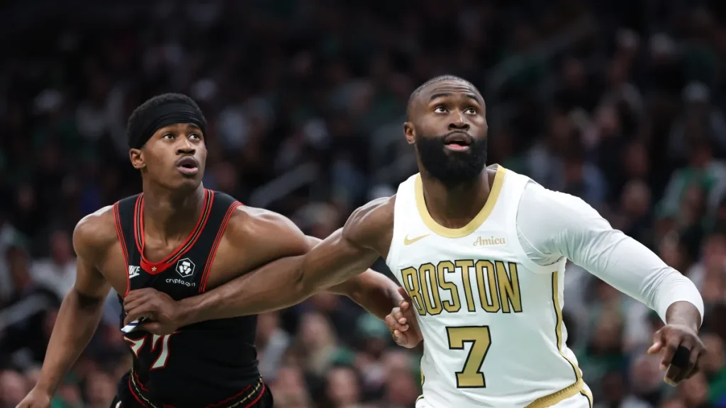 Jaylen Brown admits that he sees VJ Edgecombe shining amid the discourse about his role jaylen brown admits that he sees vj edgecombe shining amid the discourse about his role
