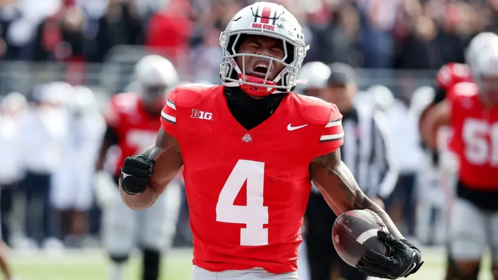 dolphins predicted to trade down and still land top ohio state wr in espn mock draft