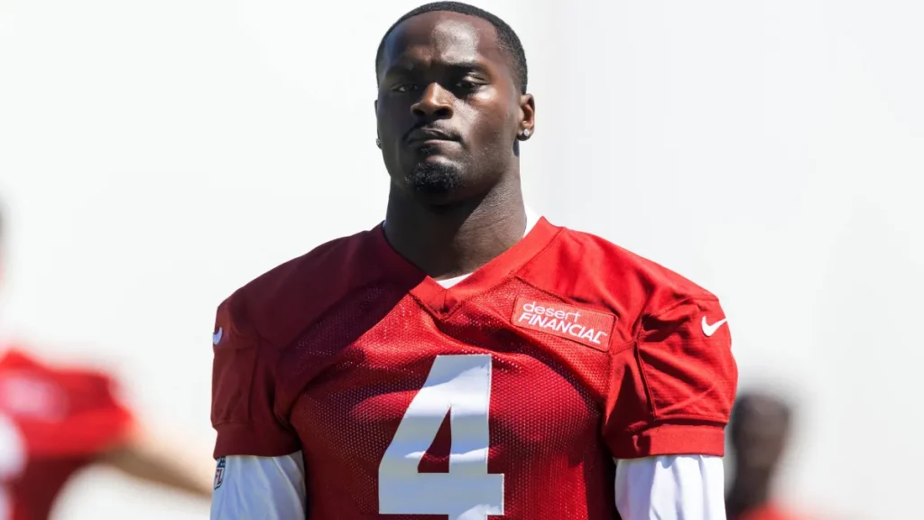 why jeremiyah love isn't playing vs. panthers with cardinals' rb depth chart in flux