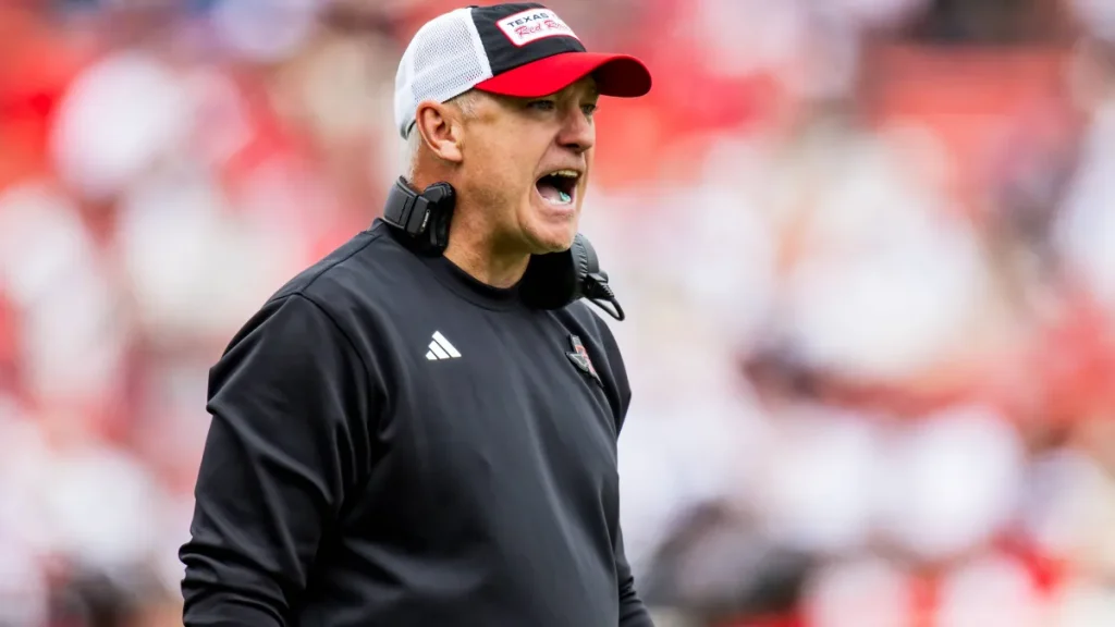 joey mcguire ‘loves’ texas tech being the most ‘hated team’ in college football