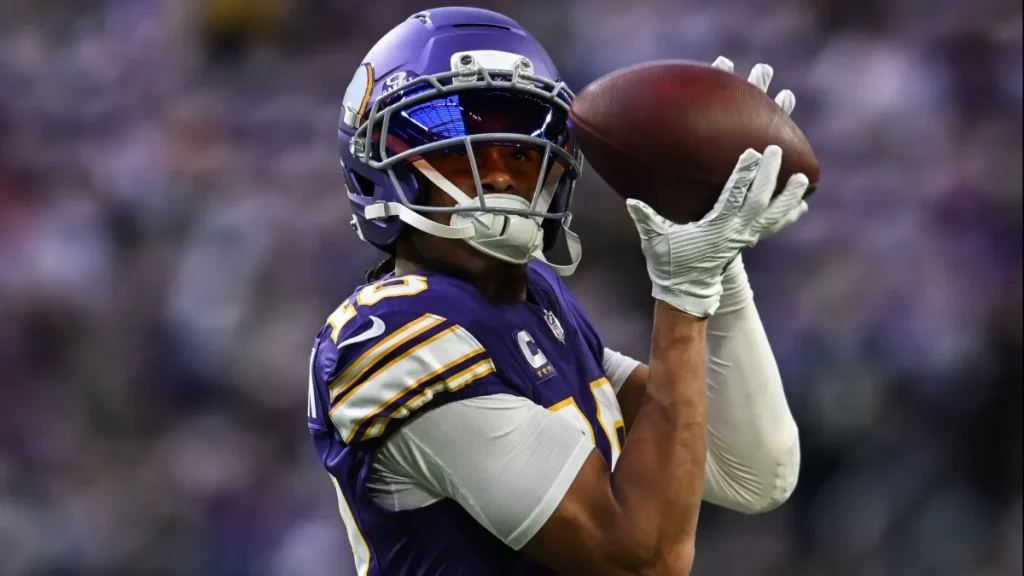 vikings wr justin jefferson gets wild, but accurate, hall of fame projection from espn