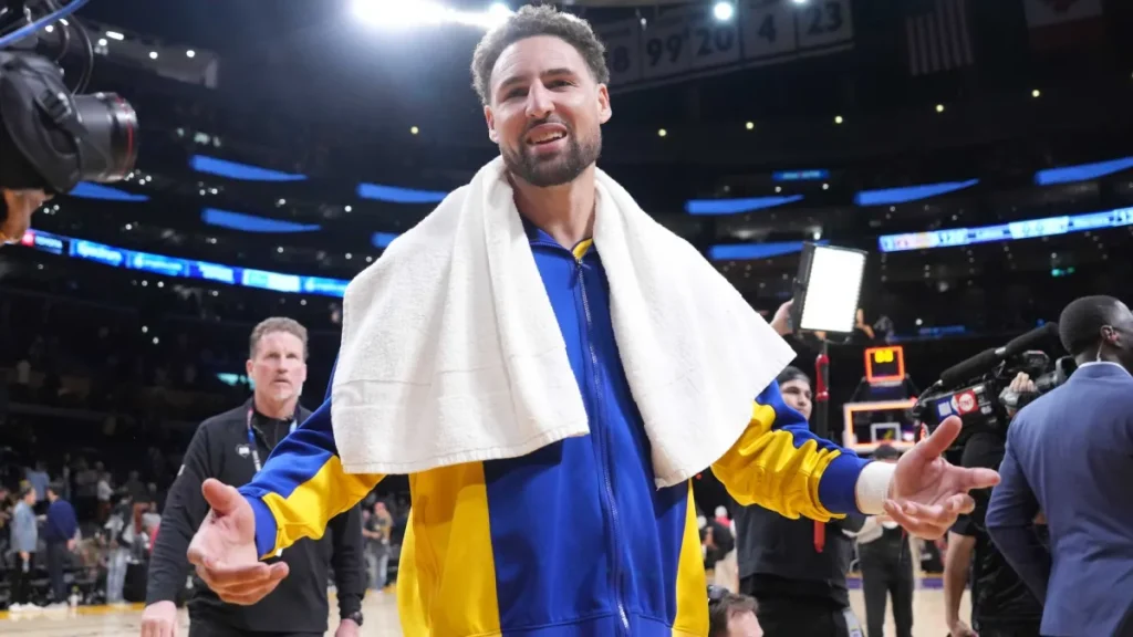 it's clear klay thompson needed the heat as much as the heat needed him