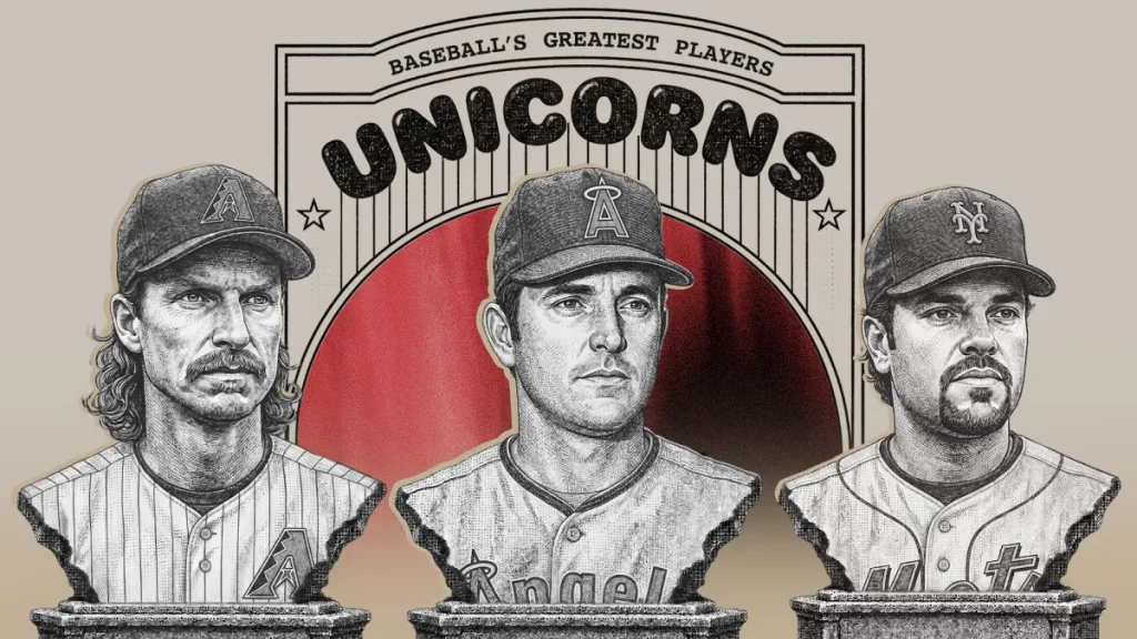 baseball's greatest players: the unicorns and 10 numbers that define them