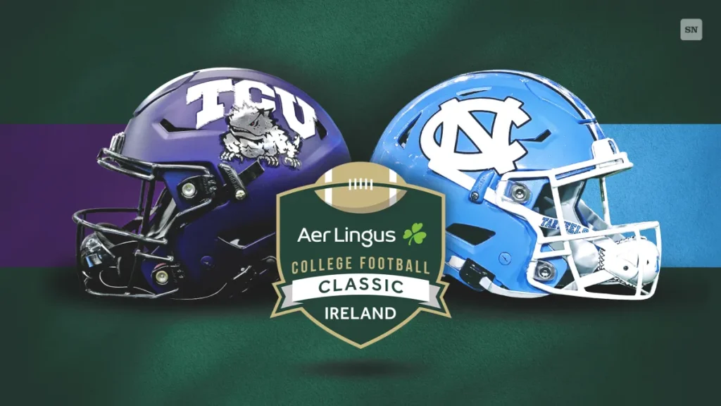 what channel is north carolina vs. tcu on today? time, tv schedule, live stream to watch dublin football game