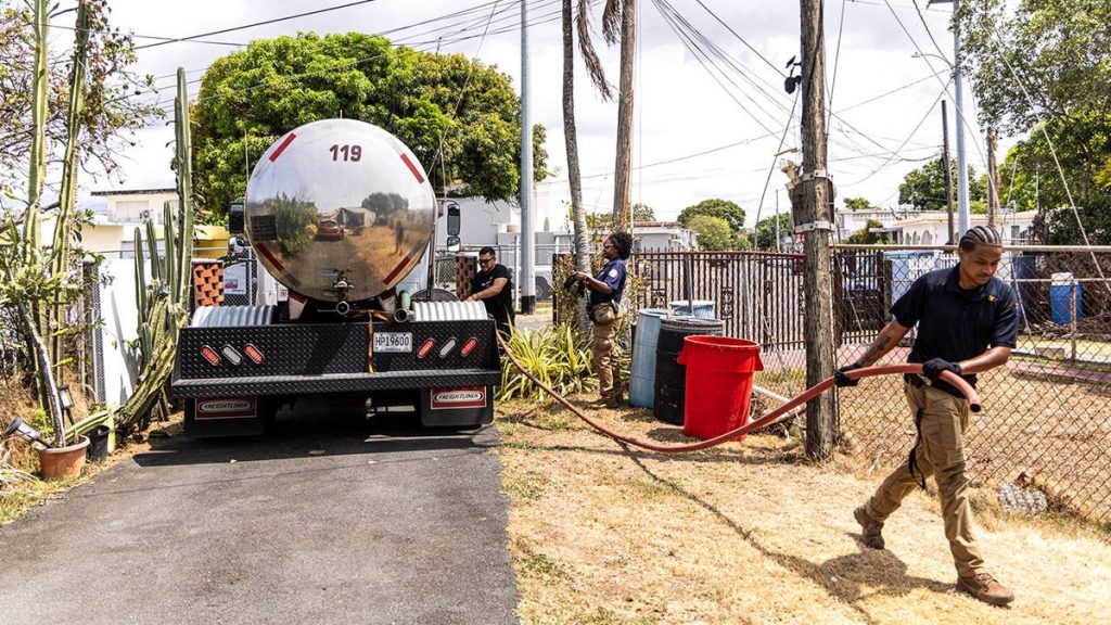 puerto rico’s water rationing amid a severe drought is impacting tourists