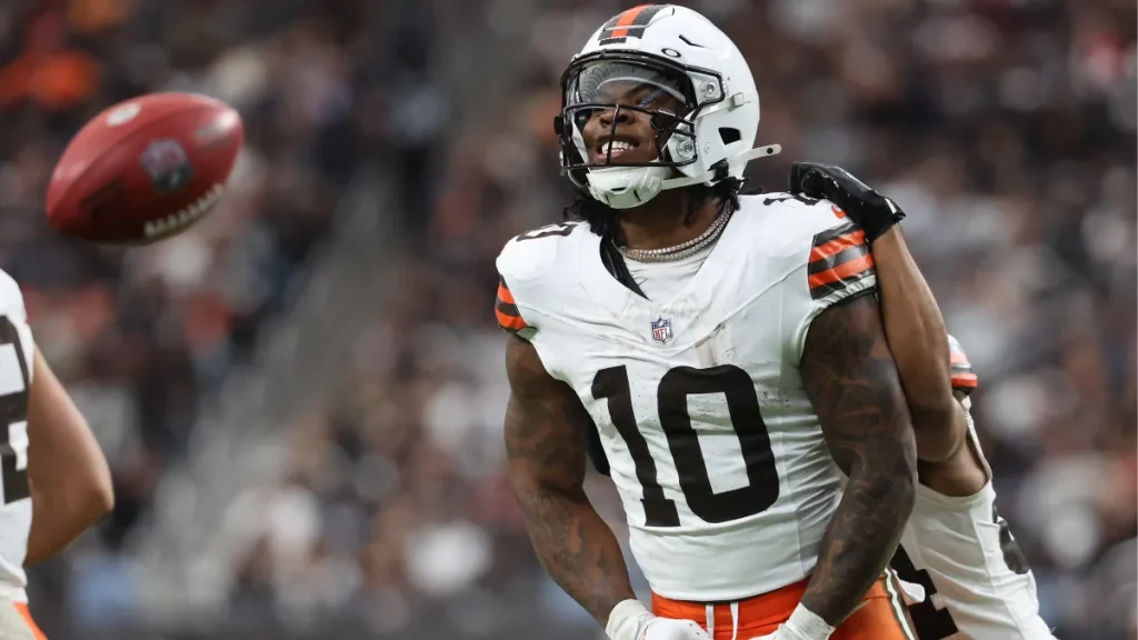 browns rb quinshon judkins dealing with a 'nagging' injury in training camp