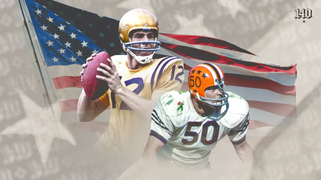 sn 140: sporting news college football 1960s all america team led by roger staubach, dick butkus and more