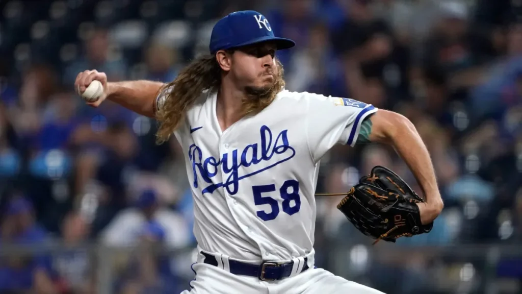 former dodgers pitching prospect with 6.48 era released by royals