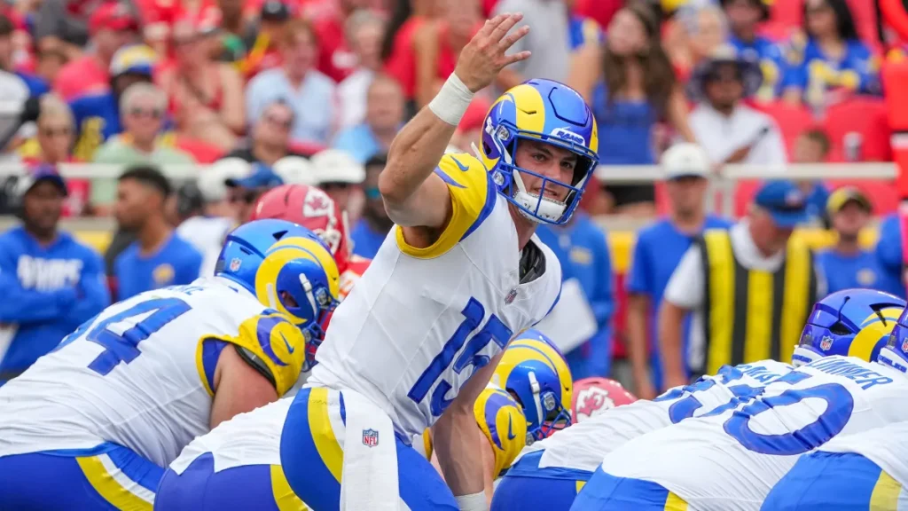 rams' ty simpson could be waiting a while to take over for matthew stafford