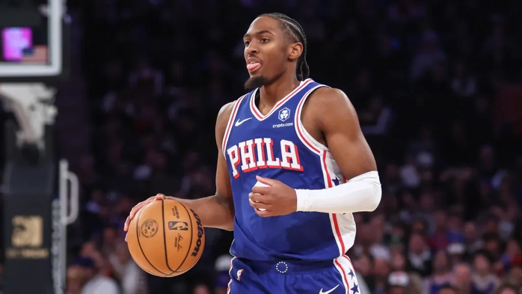 76ers' tyrese maxey spotted working out with pacers' star