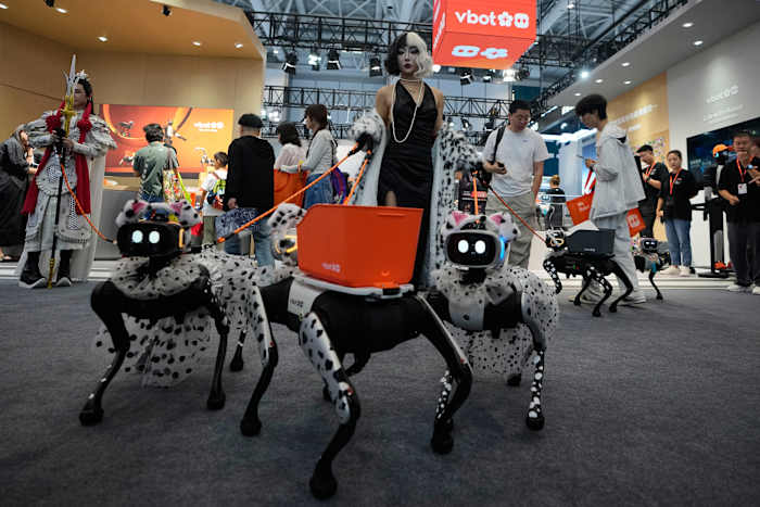 from robot dogs to helpers, china puts robotics ambitions on display at world conference