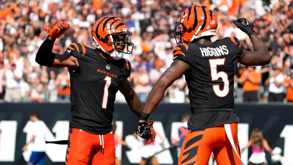 bengals receive bold ja'marr chase and tee higgins claim amid espn's no. 1 wr ranking