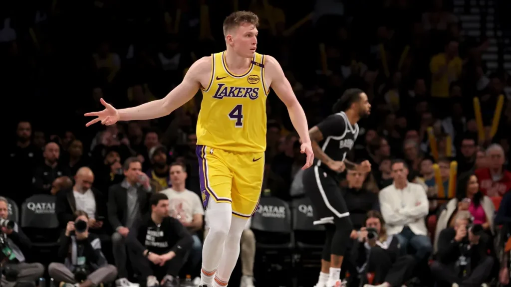 lakers predicted to trade dalton knecht, bronny james for $346m ex warriors championship duo