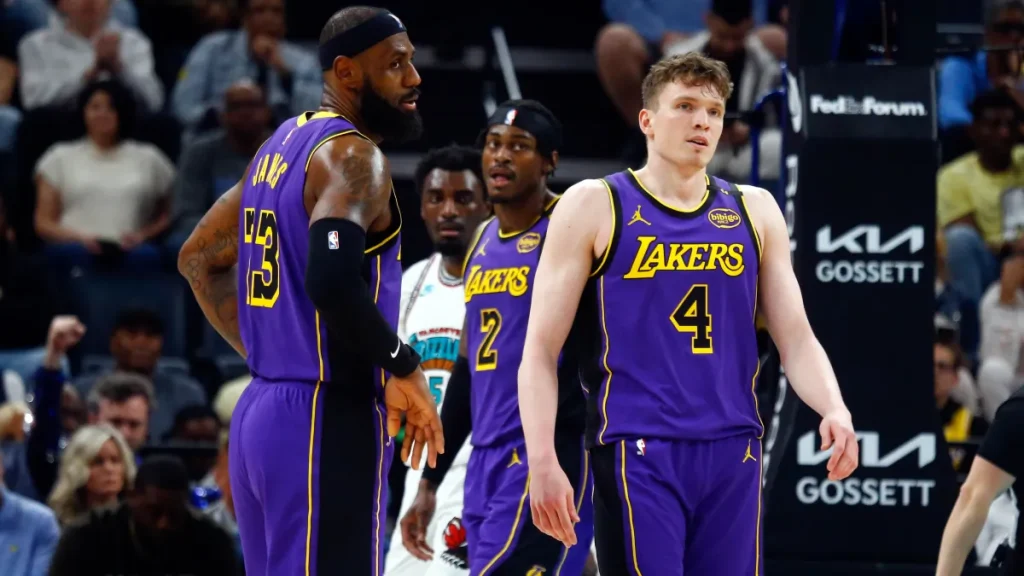 lakers predicted to trade dalton knecht, jarred vanderbilt for $62m elite shooter in 4 team deal