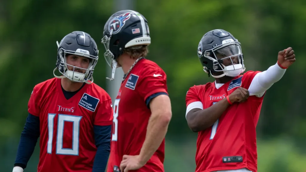 titans release $3m dual threat quarterback in a surprising move after cutting will levis