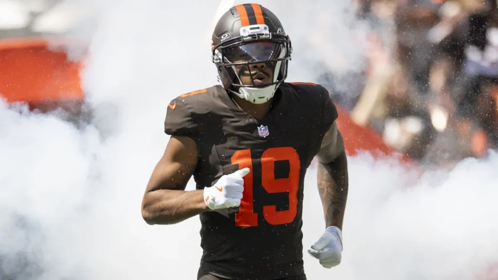 cedric tillman is released as the browns clear room for their newest investments