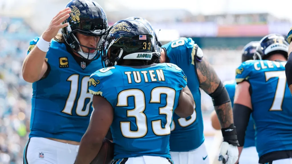 jaguars plan with bhayshul tuten, chris rodriguez jr. revealed by liam coen