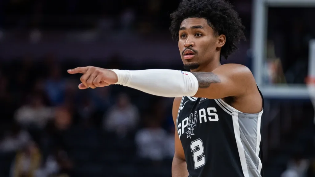 spurs' dylan harper predicted to make james harden like leap & win nba 6moty