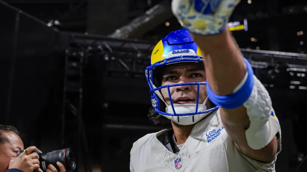 rams' puka nacua gets gruesome injury at fanatics party before 2026 nfl season