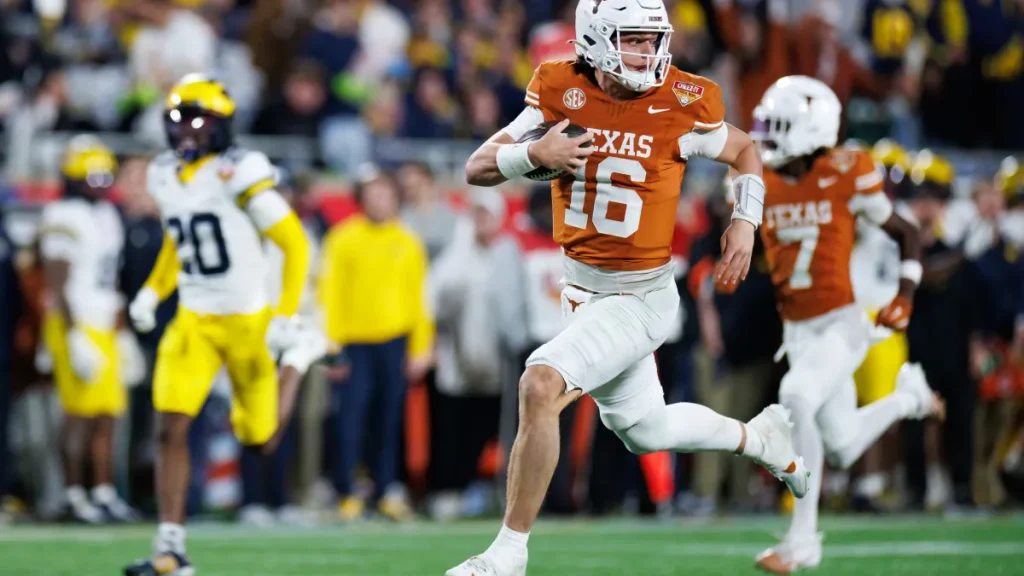 arch manning, texas longhorns get timely reinforcement on o line after fall camp opens