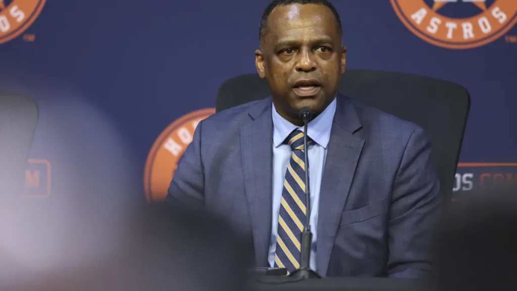 why astros fired general manager dana brown