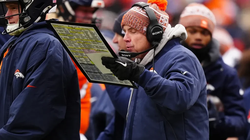 sean payton humiliates falcons fans with savage halftime shot during 24 0 rout