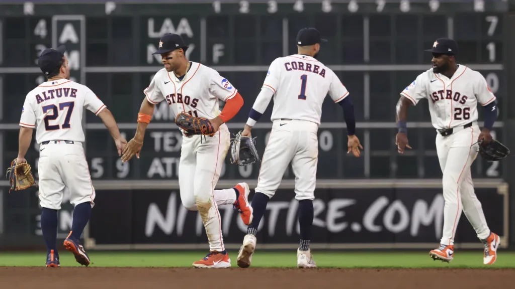 astros playoff odds according to espn have more than doubled in last month