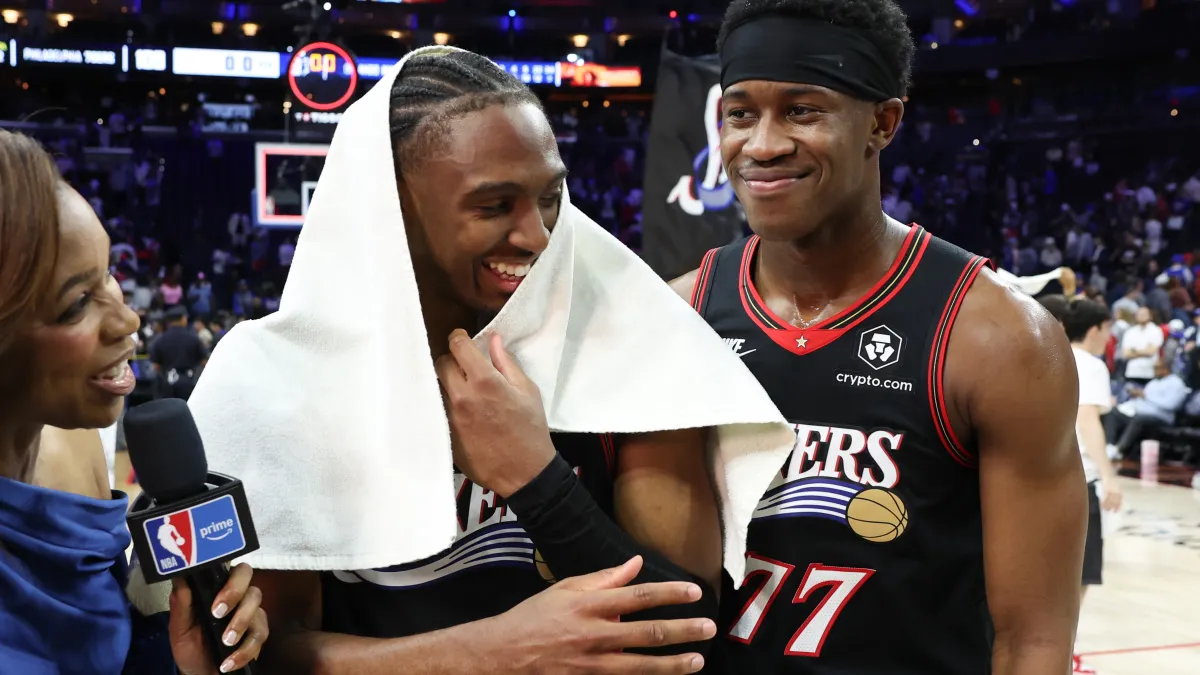 rich paul thinks tyrese maxey and vj edgecombe will benefit from playing with lebron james