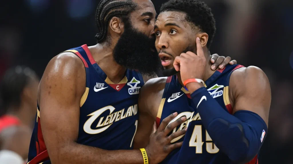 cavaliers reportedly heavily pursuing $11m nba champion, breakout 3 and d to pair with james harden