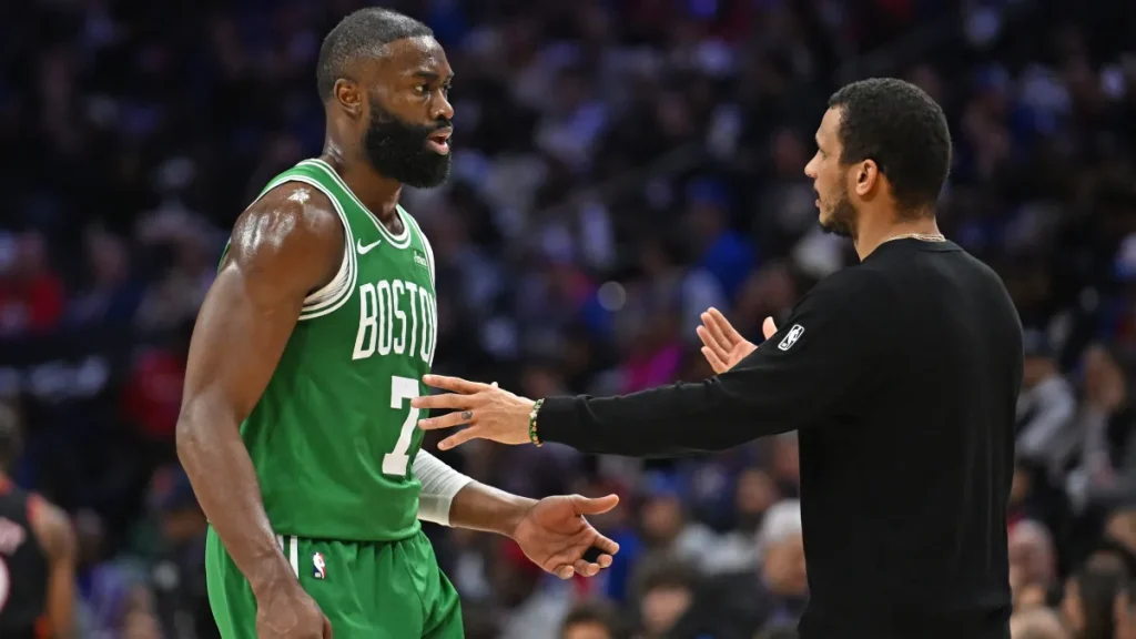 the celtics' owner reveals he did not have any problem with the jaylen brown trade