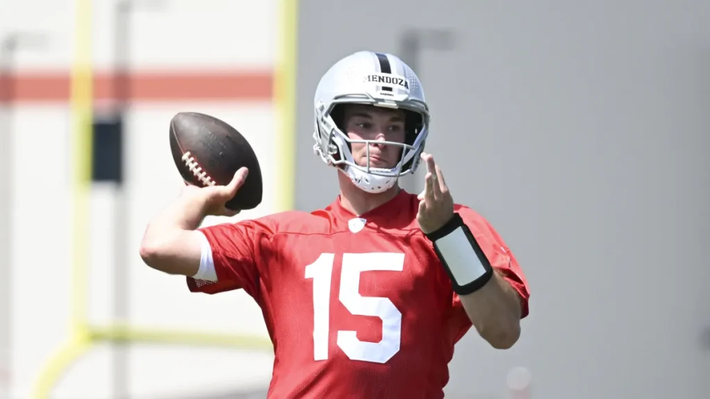 fernando mendoza live stats, updates, highlights from raiders preseason debut vs. cardinals