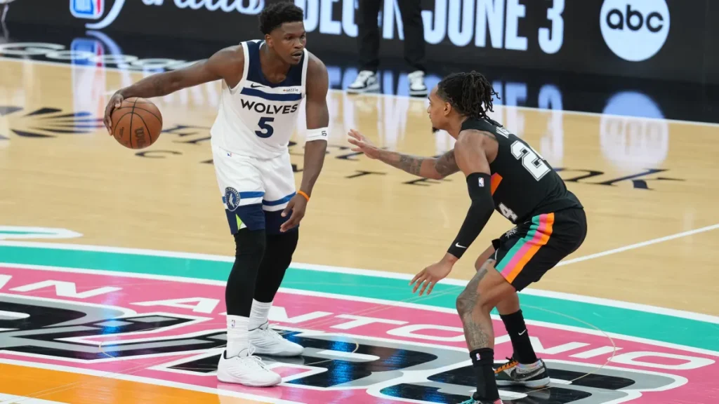 anthony edwards sends a warning to the spurs and the thunder ahead of the 2026 27 season