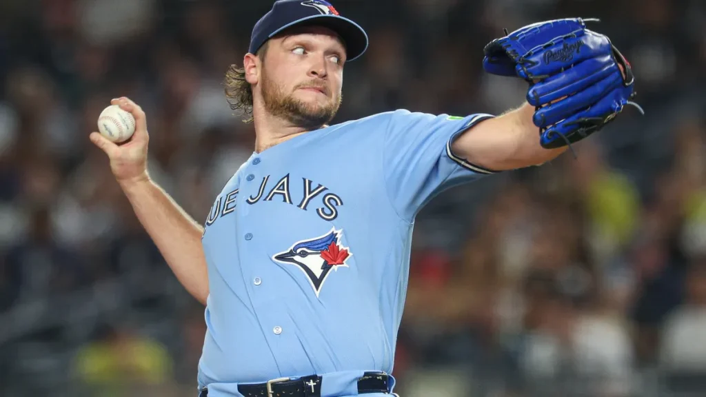 what happened to trey yesavage? why blue jays placed 3.65 era starter on il