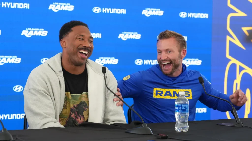 sean mcvay breaks silence on myles garrett’s injury after third straight missed practice