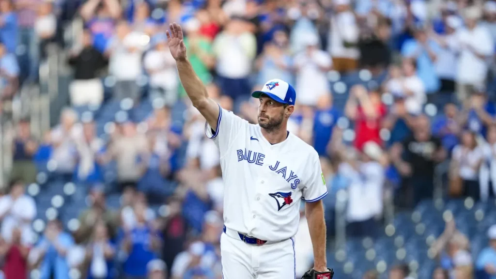 blue jays' max scherzer makes mlb history only nolan ryan has accomplished