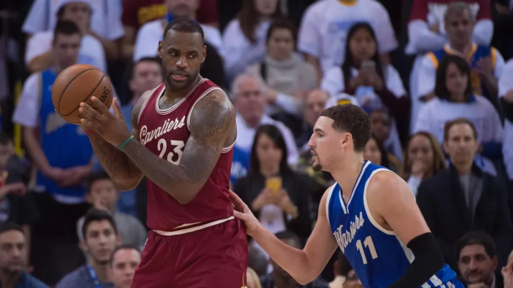 klay thompson reveals why lebron james was the toughest player to defend in his career