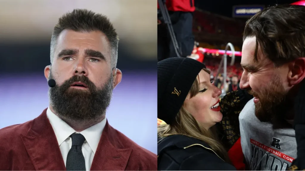 jason kelce reveals what surprised him about travis kelce and taylor swift's wedding