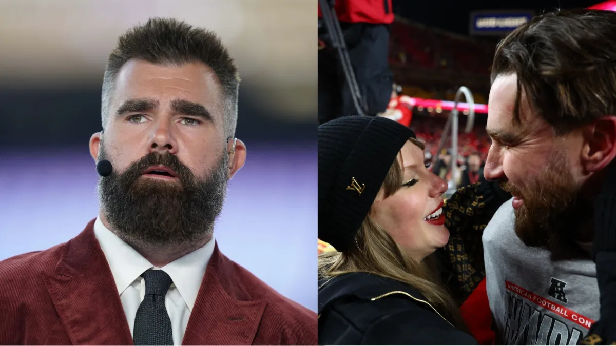 jason kelce reveals what surprised him about travis kelce and taylor swift's wedding