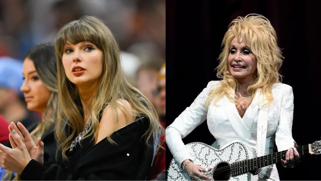 taylor swift pays tribute to dolly parton in heartfelt message