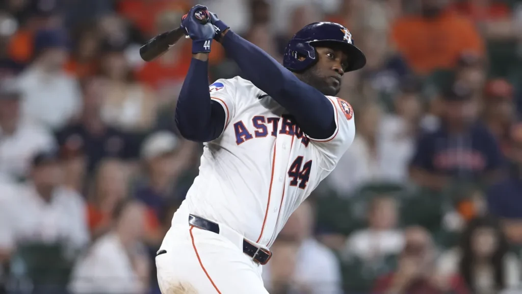 astros' yordan alvarez has a good chance to make some very rare mlb history