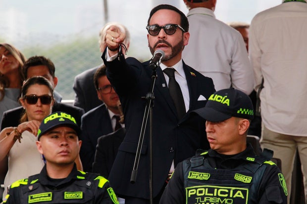 bombing next to police station in colombia injures 11, days before presidential inauguration