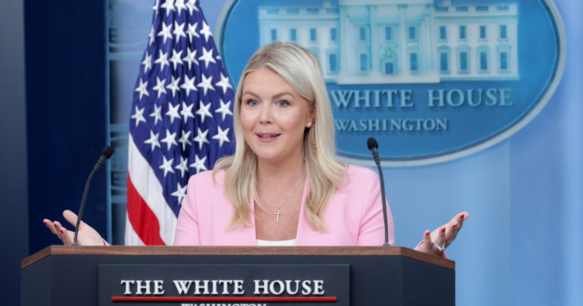 trump is replacing karoline leavitt with … no one?