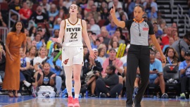 sky’s dijonai carrington ejected after hard foul on fever’s sophie cunningham